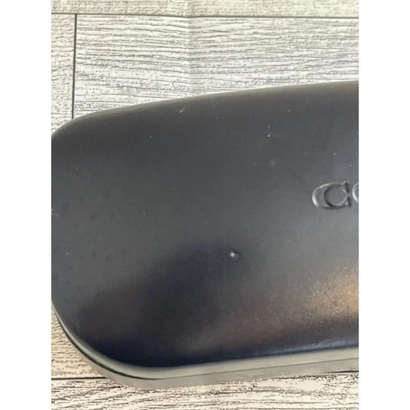 Coach Hard Clamshell Glasses Case, Black, Small - Picture 9 of 10